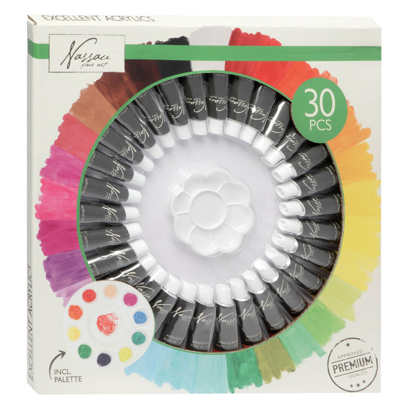 Load image into Gallery viewer, Nassau fine art nassau acrylverf set, 30x12ml
