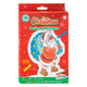 Grafix kerst prikblok - 12 kerstfiguren