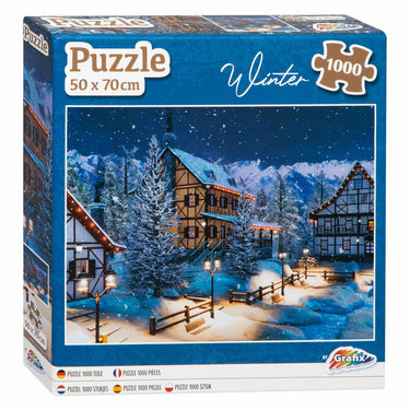 Creative Craft Group Winter Puzzel Village, 1000st.