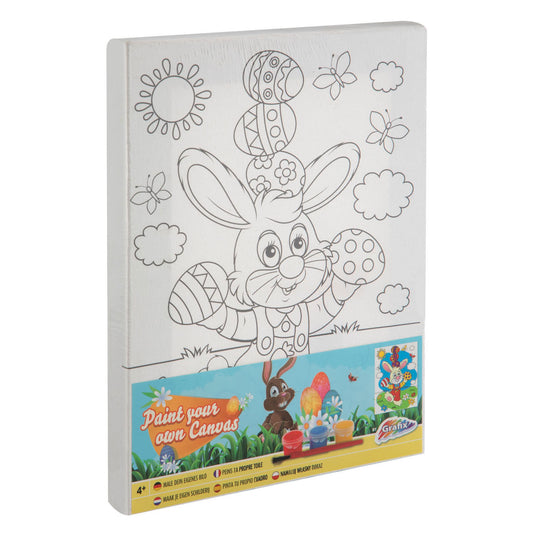 Creative craft group maak je eigen canvas schilderij pasen