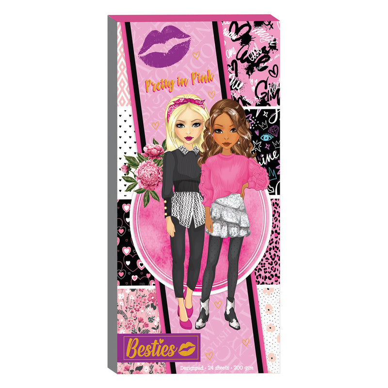 Load image into Gallery viewer, Besties tekenblok, 24 vellen
