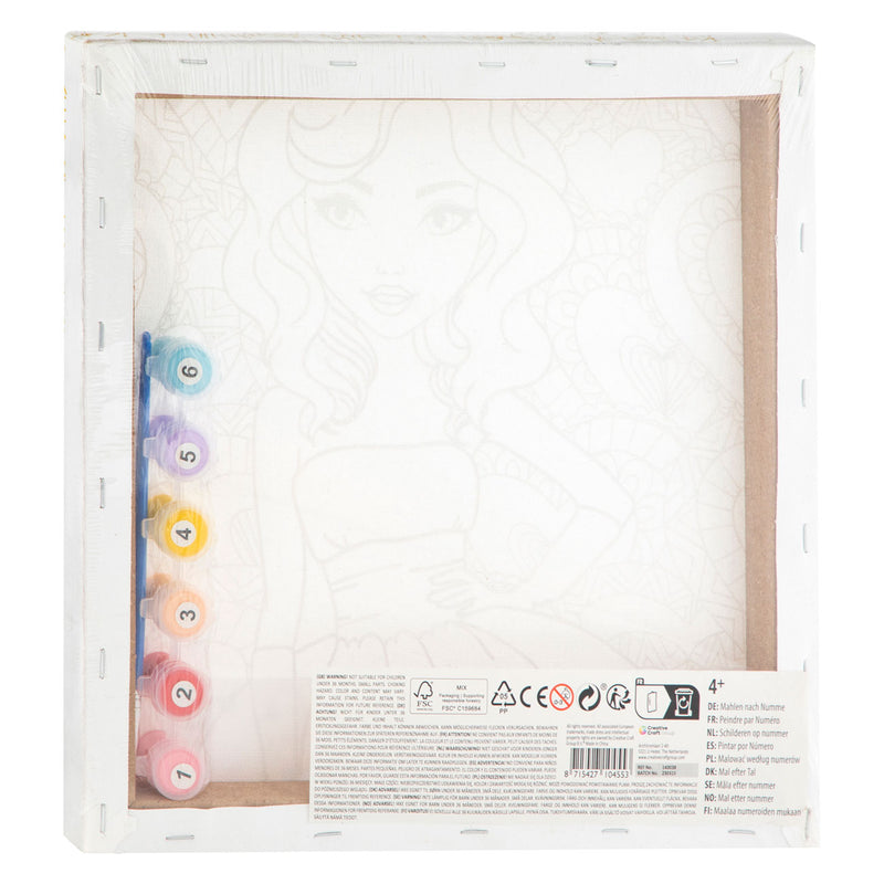 Load image into Gallery viewer, Besties canvas schilderen op nummer, 30x30cm
