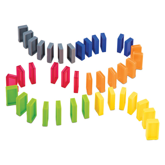 Grafix dominostenen in katoenen tasje