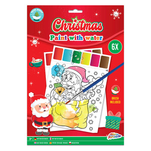 Grafix watertekenboek kerst