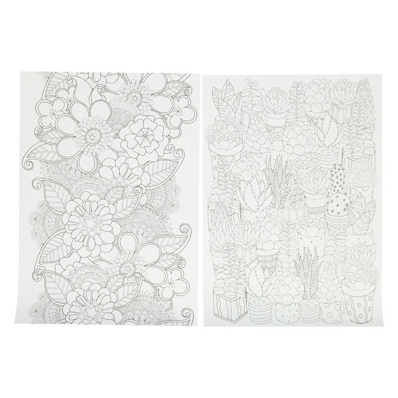 Load image into Gallery viewer, Creative craft group kleuren op nummer met 5 kleurpotloden
