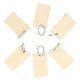 Lobbes houten sleutelhangers, 6st.