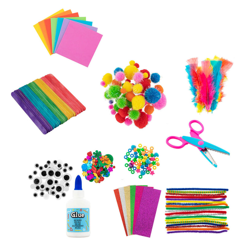 Load image into Gallery viewer, Creative craft group knutselbox regenboog
