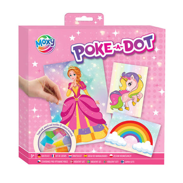 Creative craft group poke-a-dot knutselset - fantasiewereld