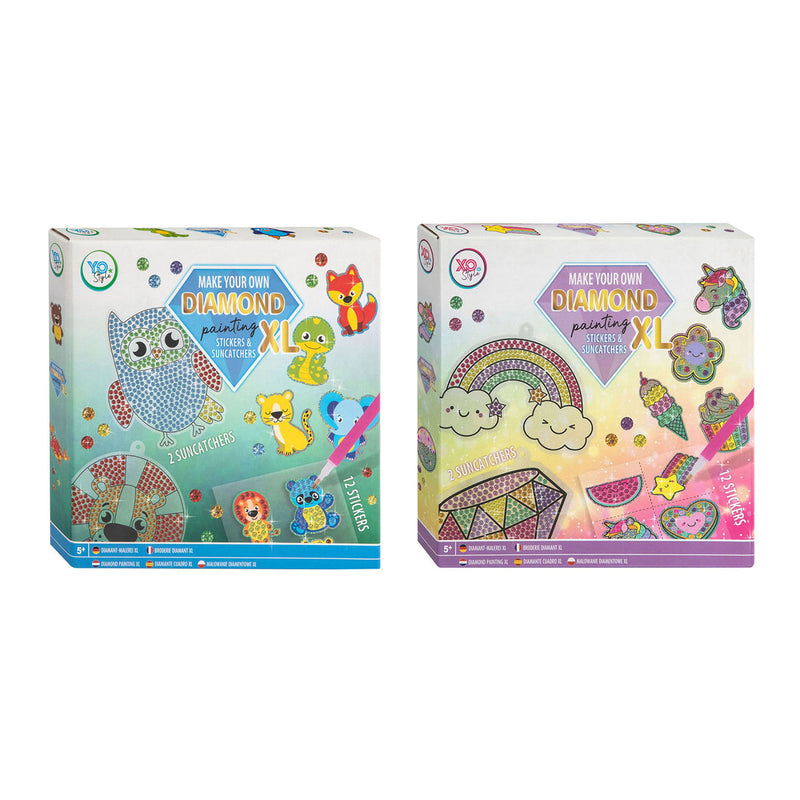 Load image into Gallery viewer, Creative craft group diamond painting zonnevangers stickers maken
