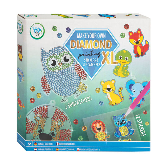 Creative craft group diamond painting zonnevangers stickers maken
