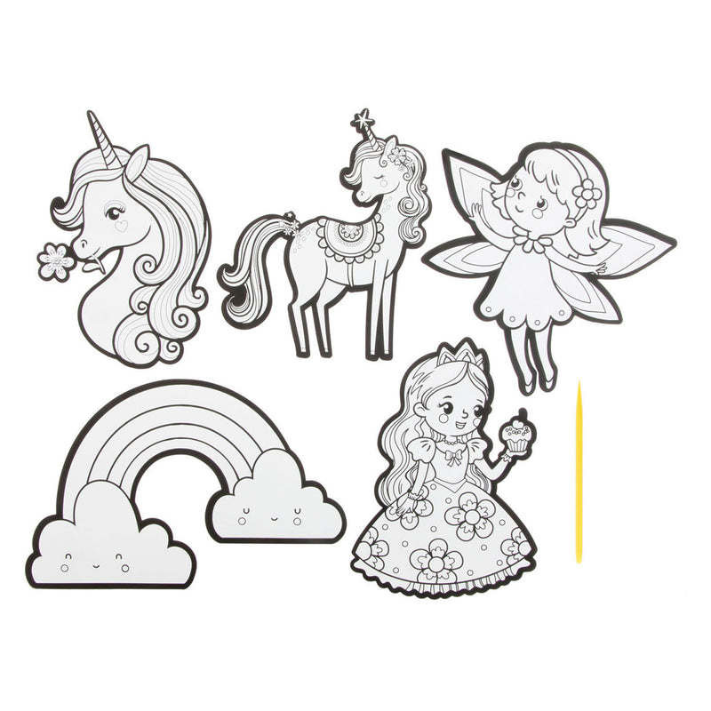 Load image into Gallery viewer, Grafix kraskunst stickers - fantasiewereld, 6dlg.
