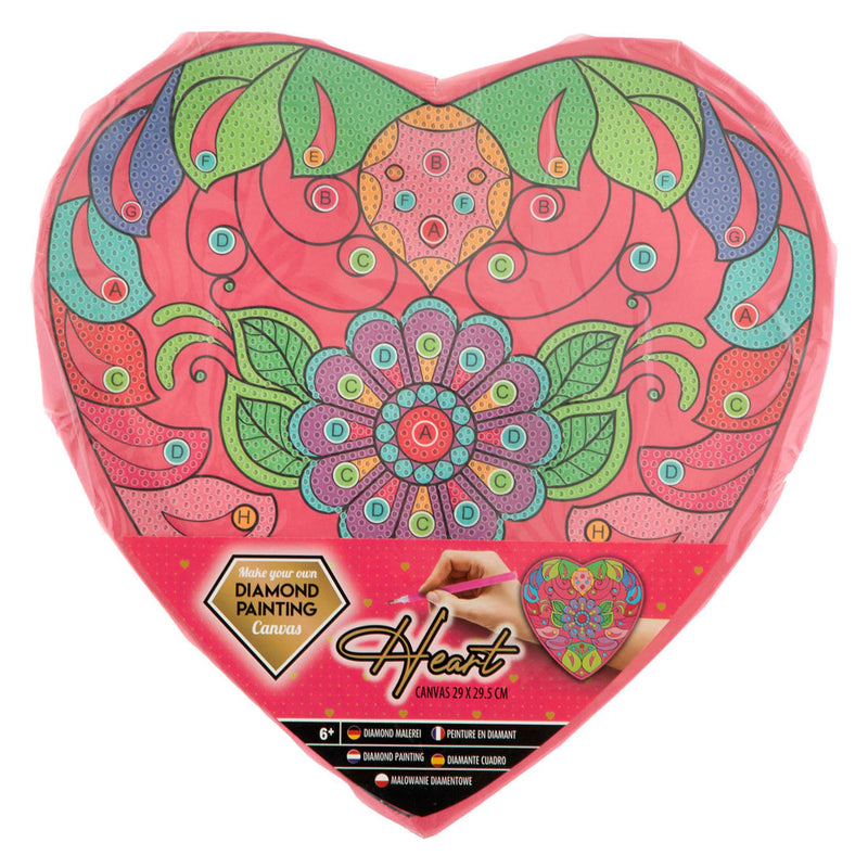 Load image into Gallery viewer, Creative craft group diamond painting hart canvas
