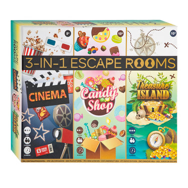 Merkloos overige merken 3in1 escape rooms