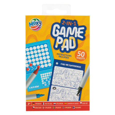 Creative craft group spellenblok 2in1 a6, 50dlg.