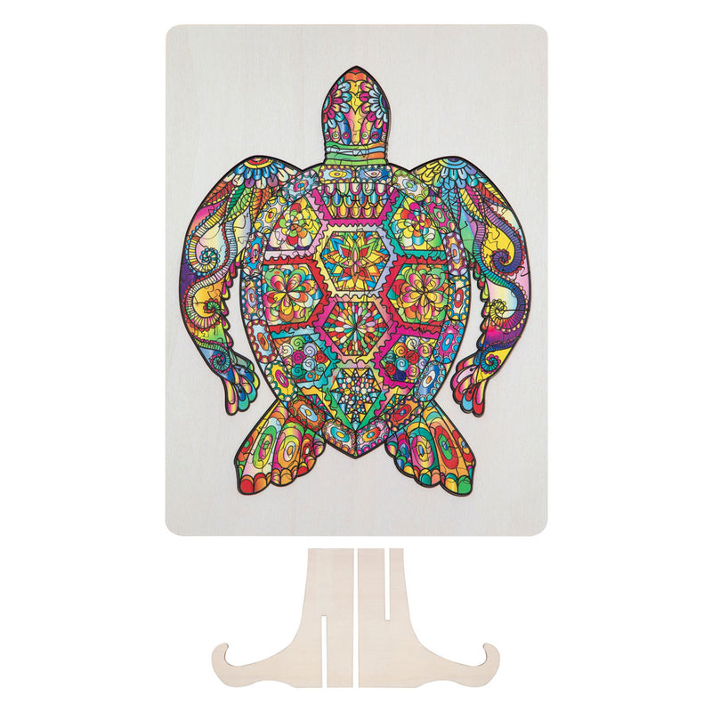 Load image into Gallery viewer, Creative craft group houten legpuzzel schildpad, 130st.
