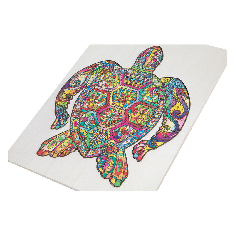Load image into Gallery viewer, Creative craft group houten legpuzzel schildpad, 130st.

