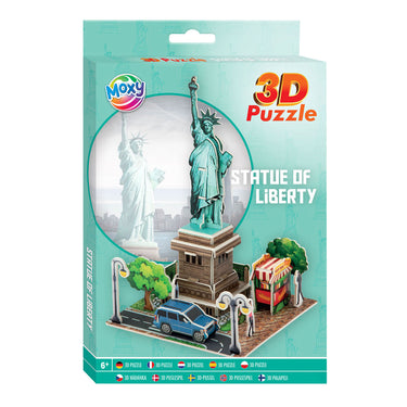 Creative craft group 3d foam puzzel vrijheidsbeeld