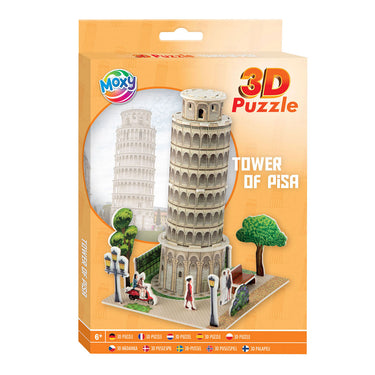 Creative craft group 3d foam puzzel toren van pisa
