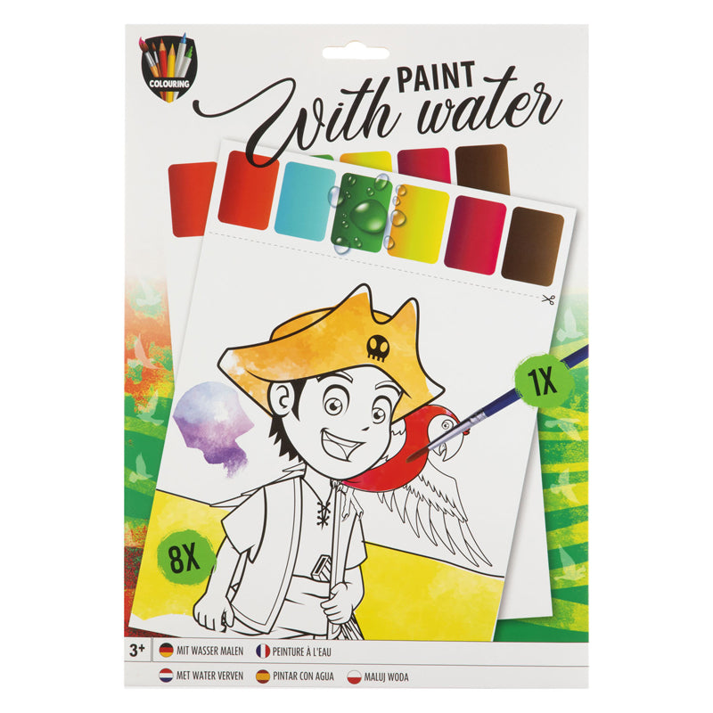 Load image into Gallery viewer, Creative craft group schilderen met water thema, 9dlg.
