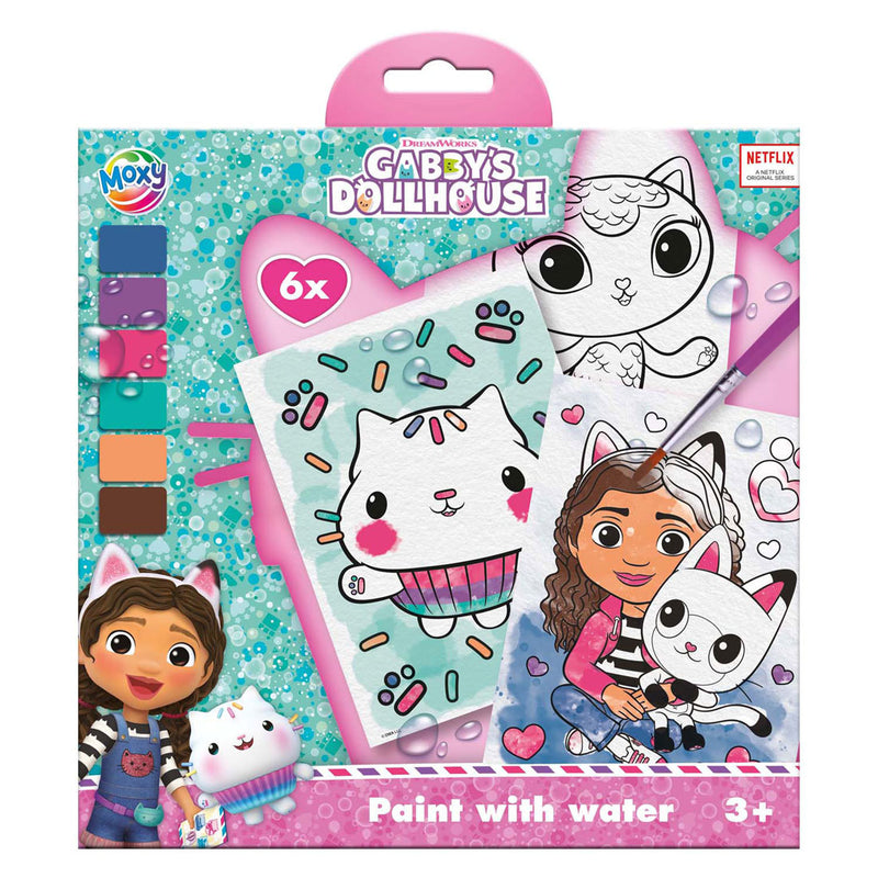 Load image into Gallery viewer, Creative craft group schilderen met water gabby's poppenhuis, 7dlg.
