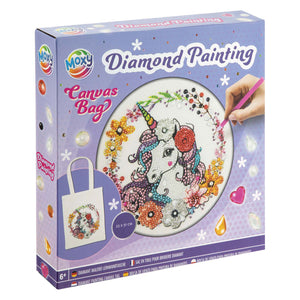 Grafix versier je eigen diamond painting tas