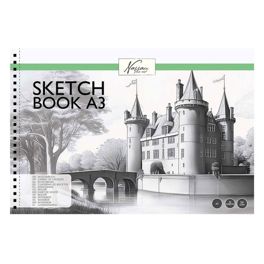 Creative craft group schetsboek a3 met scheurlijn, 130grams