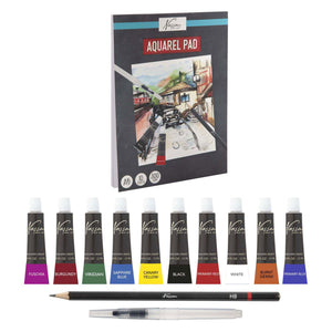 Creative craft group aquarel verf box, 13dlg.