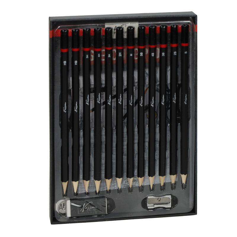 Load image into Gallery viewer, Creative craft group tekenblok met potloden en puntenslijper, 15dlg
