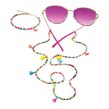 Besties sieraden- accessoireset brilkoord met armbandje