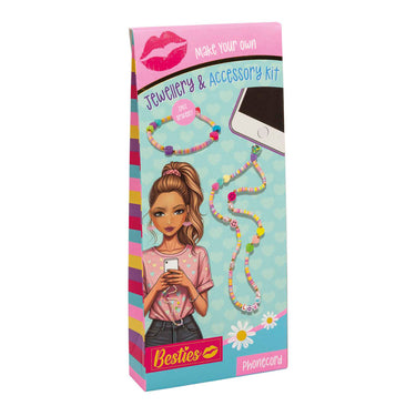 Besties myo sieraden- accessoireset telefoonsnoer met armbandje