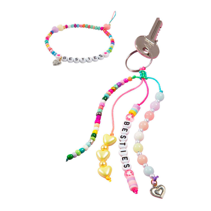 Afbeelding laden in galerijviewer, Besties myo sieraden- accessoireset sleutelhanger met armbandje
