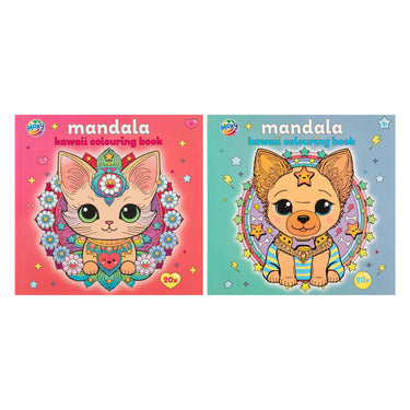 Creative craft group mandala kawaii kleurboek - 20 vellen