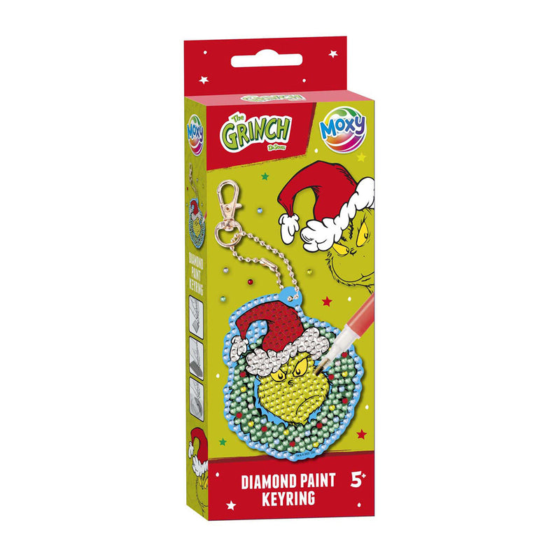 Load image into Gallery viewer, Creative craft group diamond painting sleutelhanger the grinch
