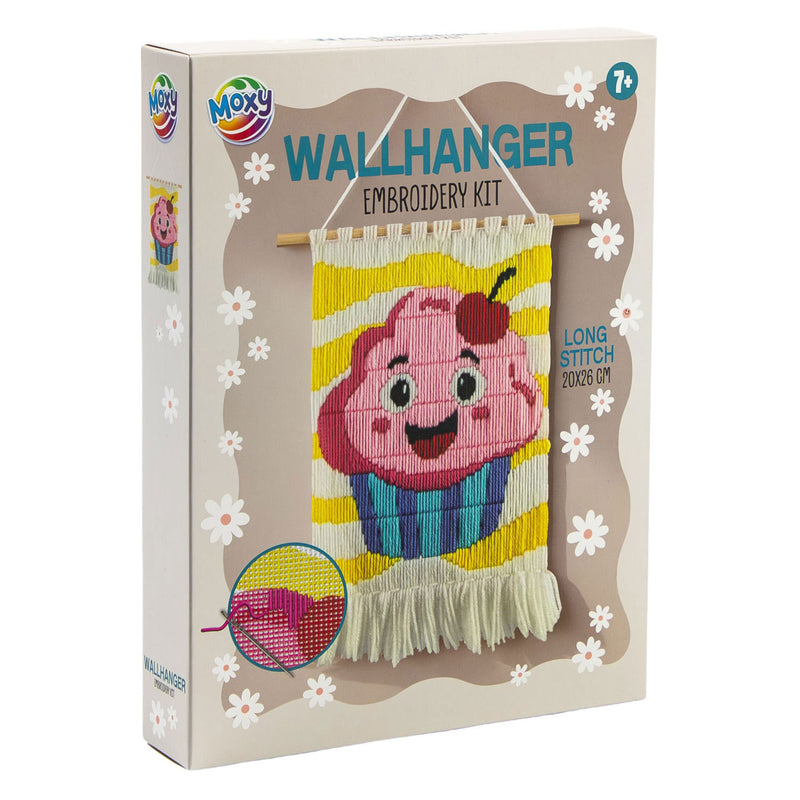 Load image into Gallery viewer, Moxy wandhanger borduurset lange steek

