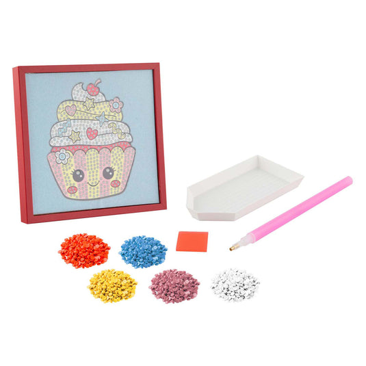 Creative craft group diamond painting fluweel incl. lijst