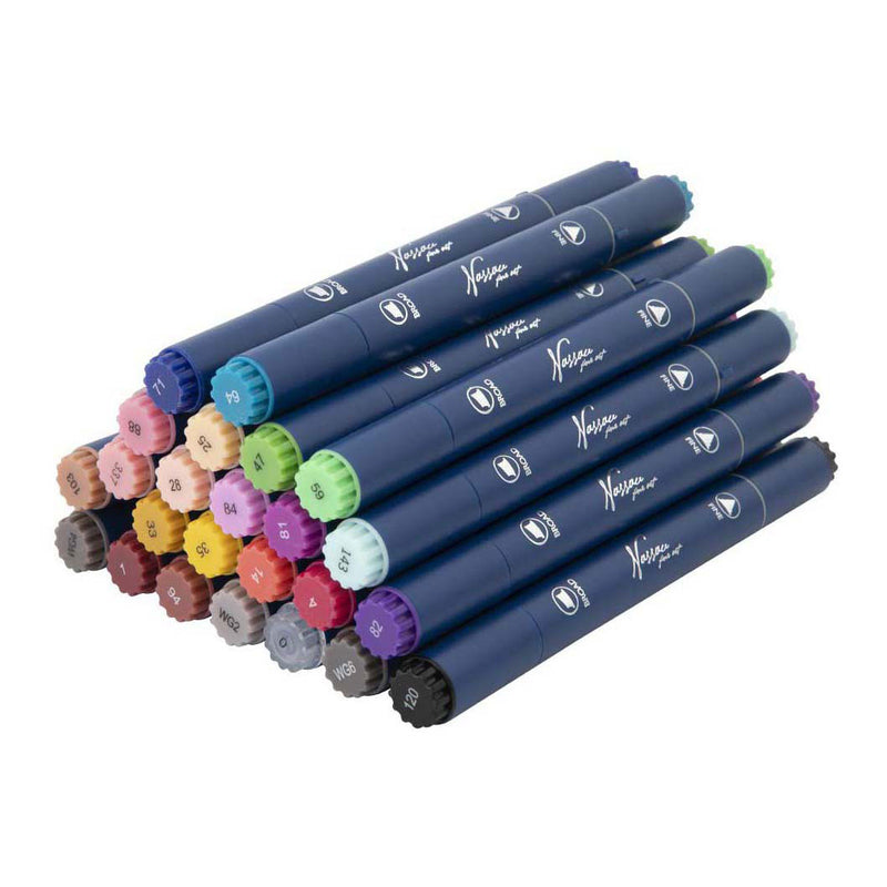 Load image into Gallery viewer, Creative craft group nassau ronde dual markers - 24st.
