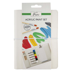 Creative craft group nassau acryl opbergmap incl. verf en penselen