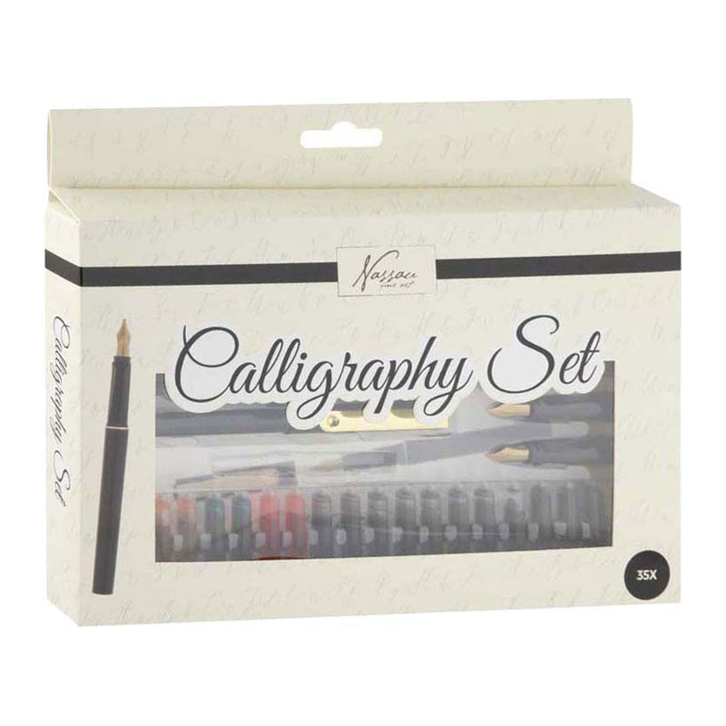 Load image into Gallery viewer, Creative craft group nassau complete calligraphy set - 35st.
