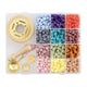 Creative craft group lakzegel set - incl. 12 kleuren, 2 stempels lepel