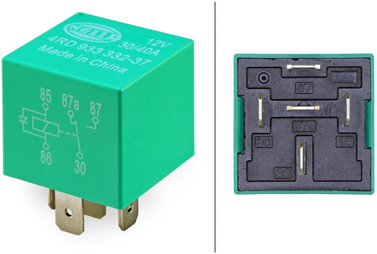 Hella umschaltrelais reversible relay 12v