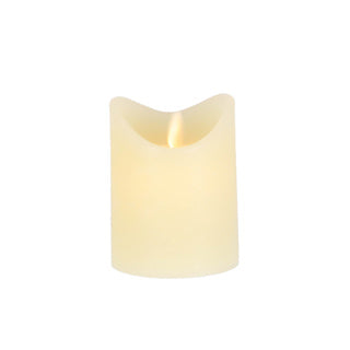 Daily home led kaars 7,5x10 cm creme | 4 stuks