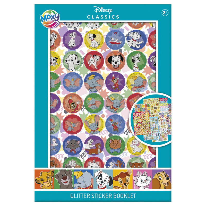 Load image into Gallery viewer, Moxy disney glitter sticker boek
