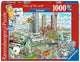 Ravensburger puzzel fleroux rotterdam - legpuzzel - 1000 stukjes