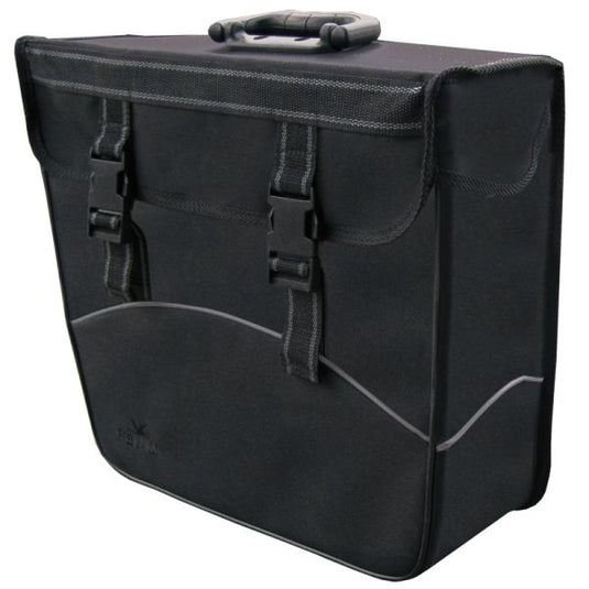Greenlands fietstas links 20 liter 37x33x14 cm - zwart