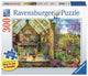 Ravensburger puzzel blik in het tuinhuis - legpuzzel - 300 stukjes extra groot