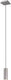 Trio marley - hanglamp - nikkel mat - excl. 1x gu10 35w - aanpasbaar in hoogte