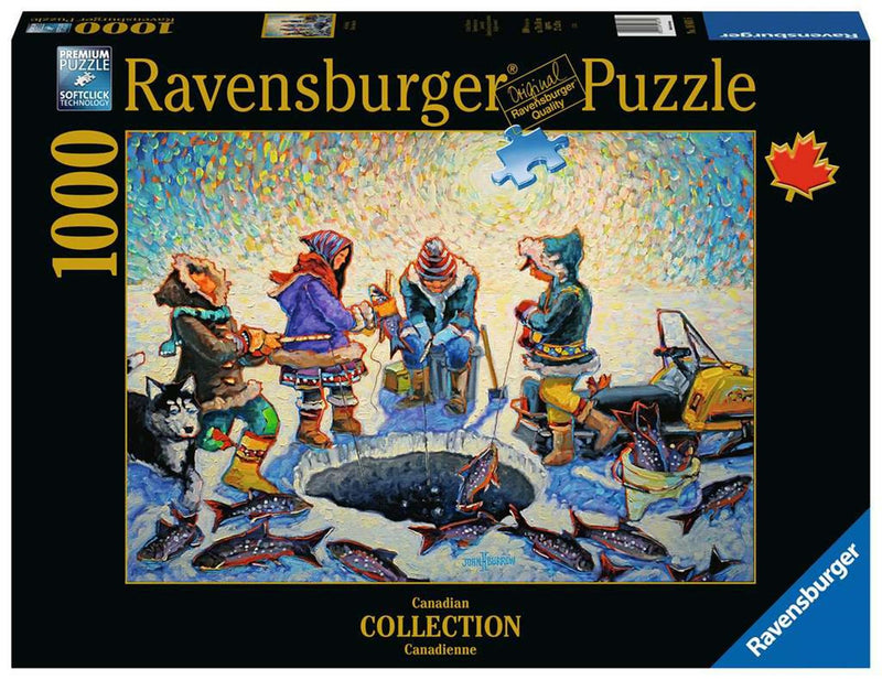 Load image into Gallery viewer, Ravensburger puzzel ijsvissen 1000st
