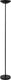 Lucide zenith - vloerlamp - led dimbaar - 1x20w 3000k - zwart