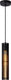Lucide lionel - hanglamp - ø 6,5 cm - 1xe27 - zwart