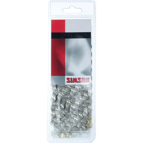 Simson Ketting Derailleur 7 8 - Fietsketting 116 schakels - 7 8 speed - 1 2 x 3 32 - Zwart